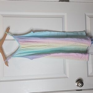 Target Take Pride Pastel Rainbow One Piece Romper, Kids Size Large